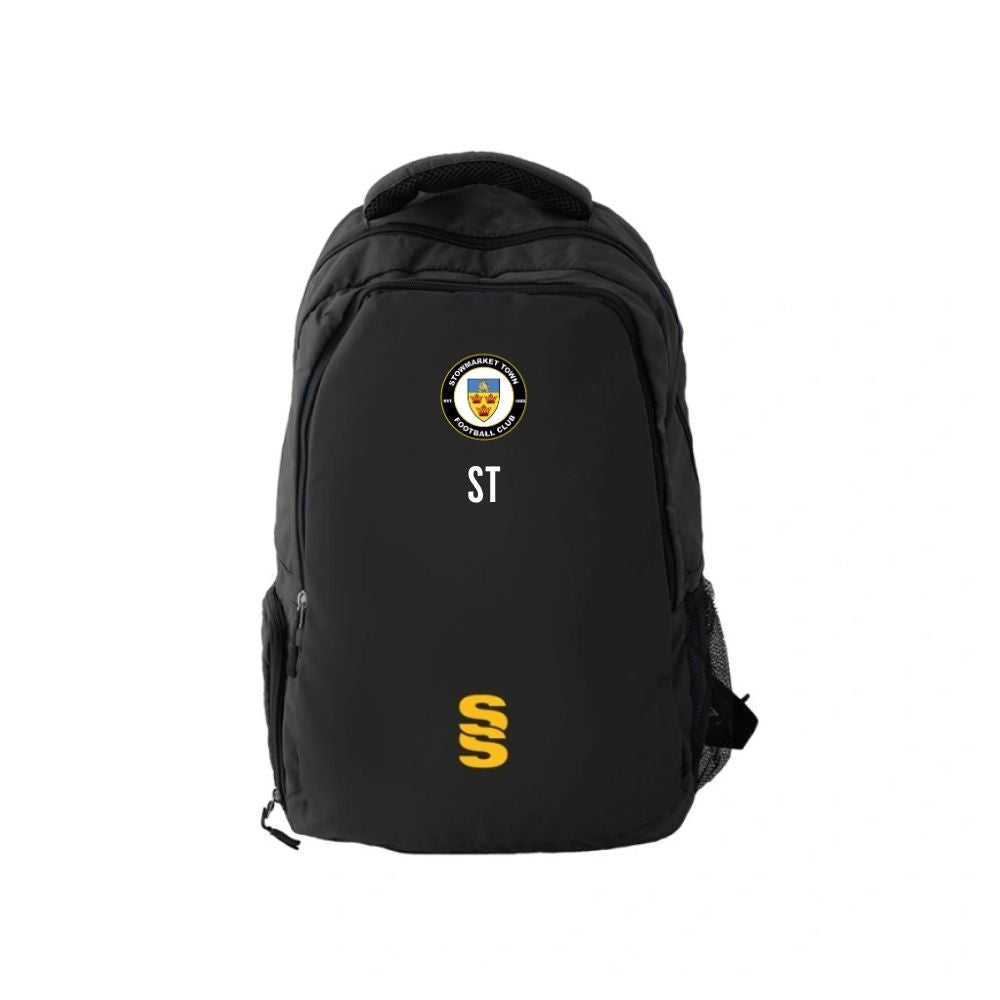 Stowmarket Town FC - Coaches Back Pack - Black