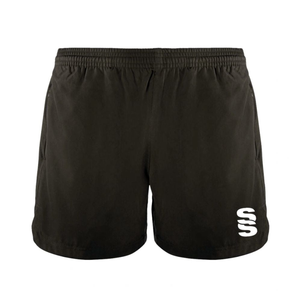 Ipswich Exiles FC - Coaches Performance Gym Short - Female Fit - Black - Adults