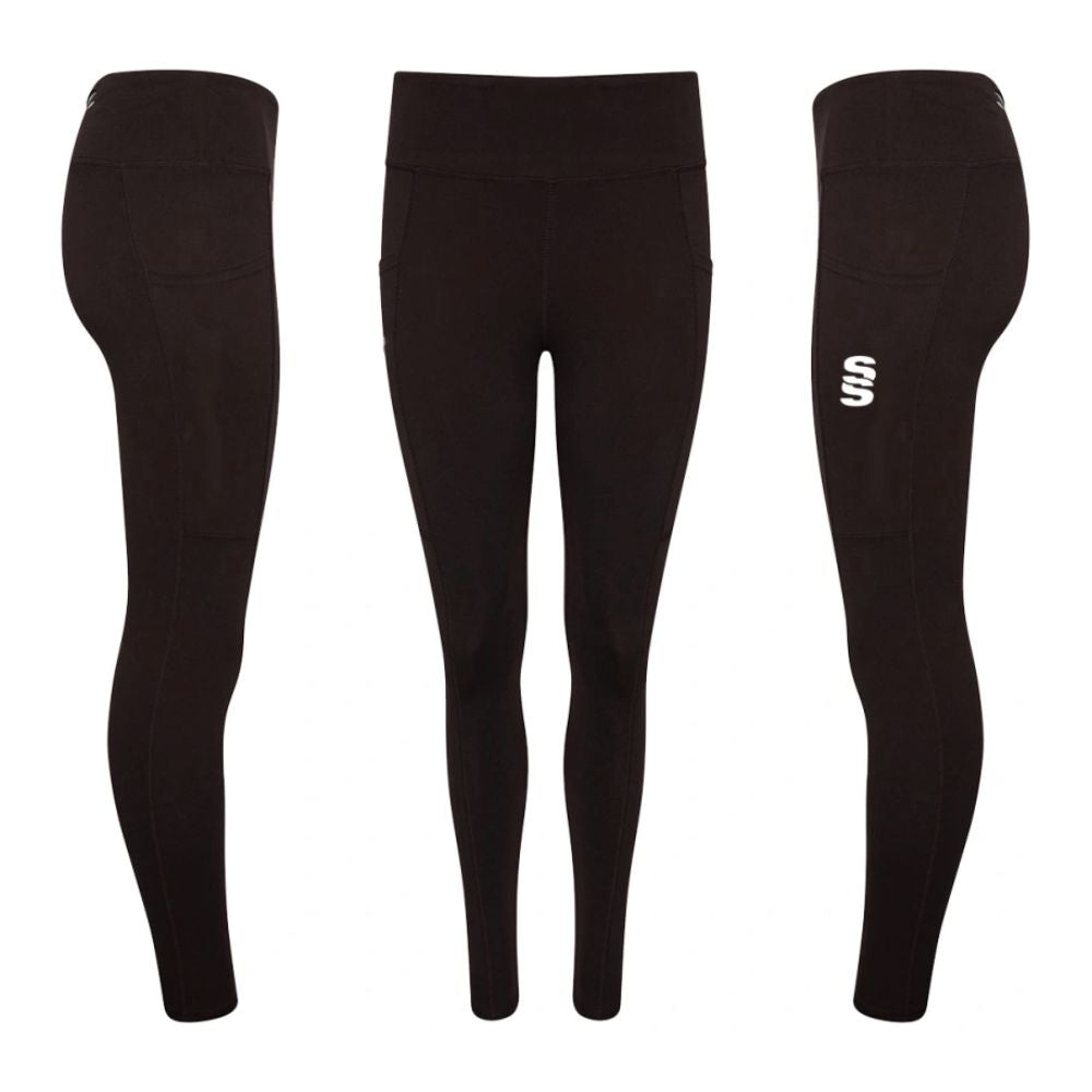 Ipswich Exiles FC - Coaches Performance Leggings - Female Fit - Black - Adults