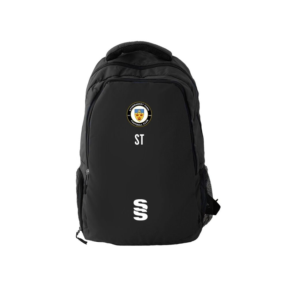 Stowmarket Town FC - Players Back Pack - Black