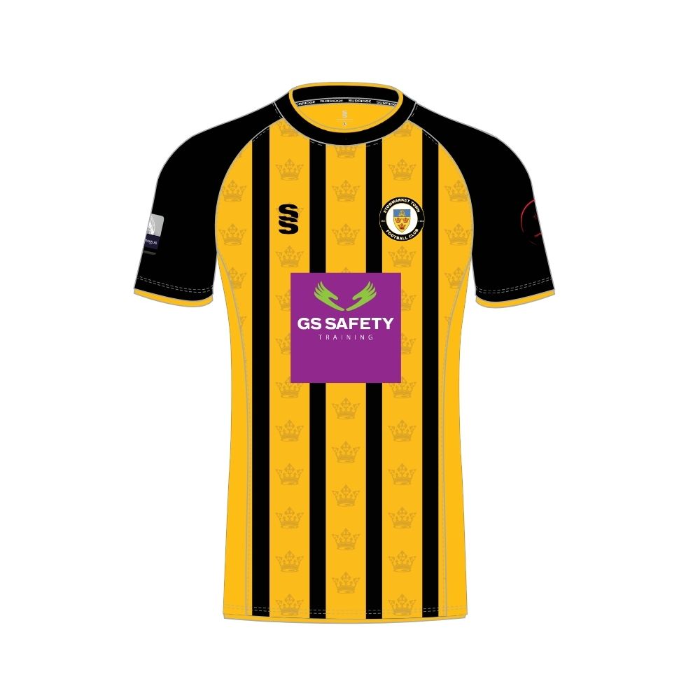 Stowmarket Town FC - U18's Team Replica Home Shirt - Unisex Fit - Adults