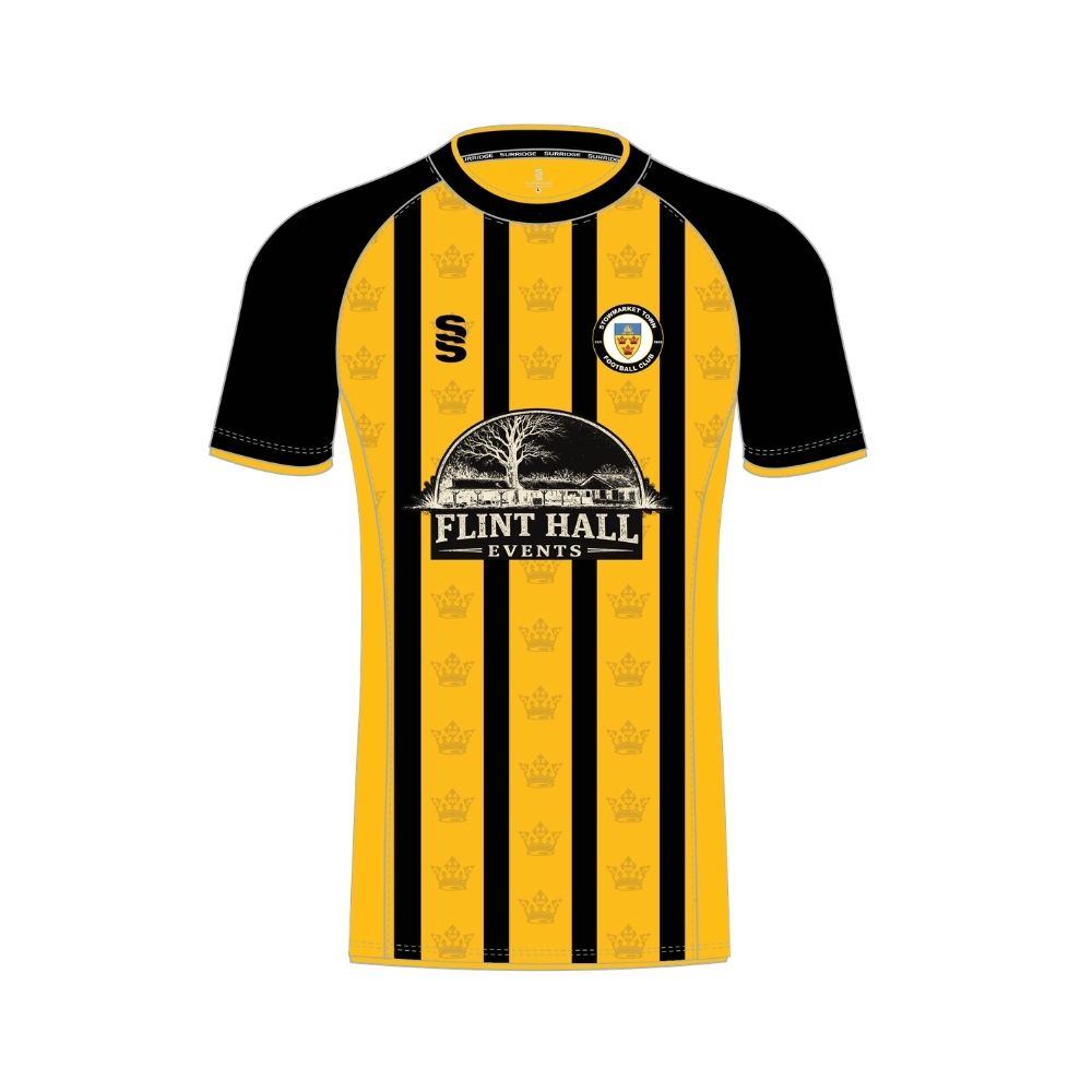 Stowmarket Town FC - Ladies Team Replica Home Shirt - Female Fit - Adults