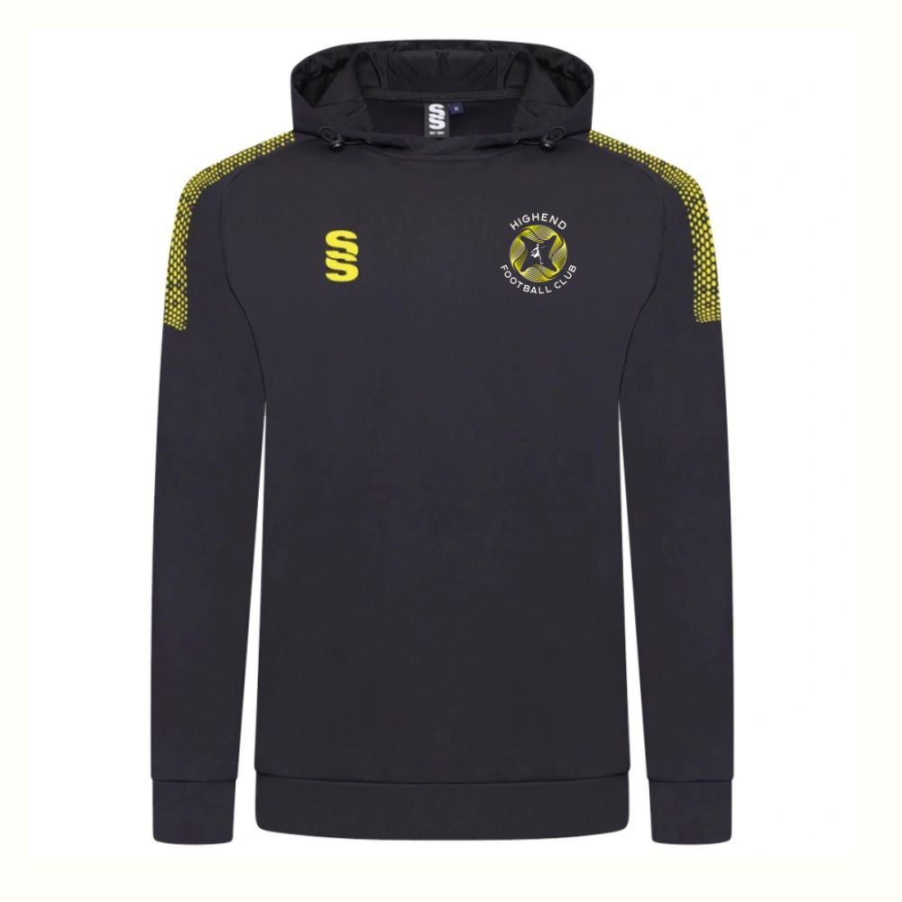 Highend FC - Coaches Active Hoody - Unisex Fit - Black - Adults