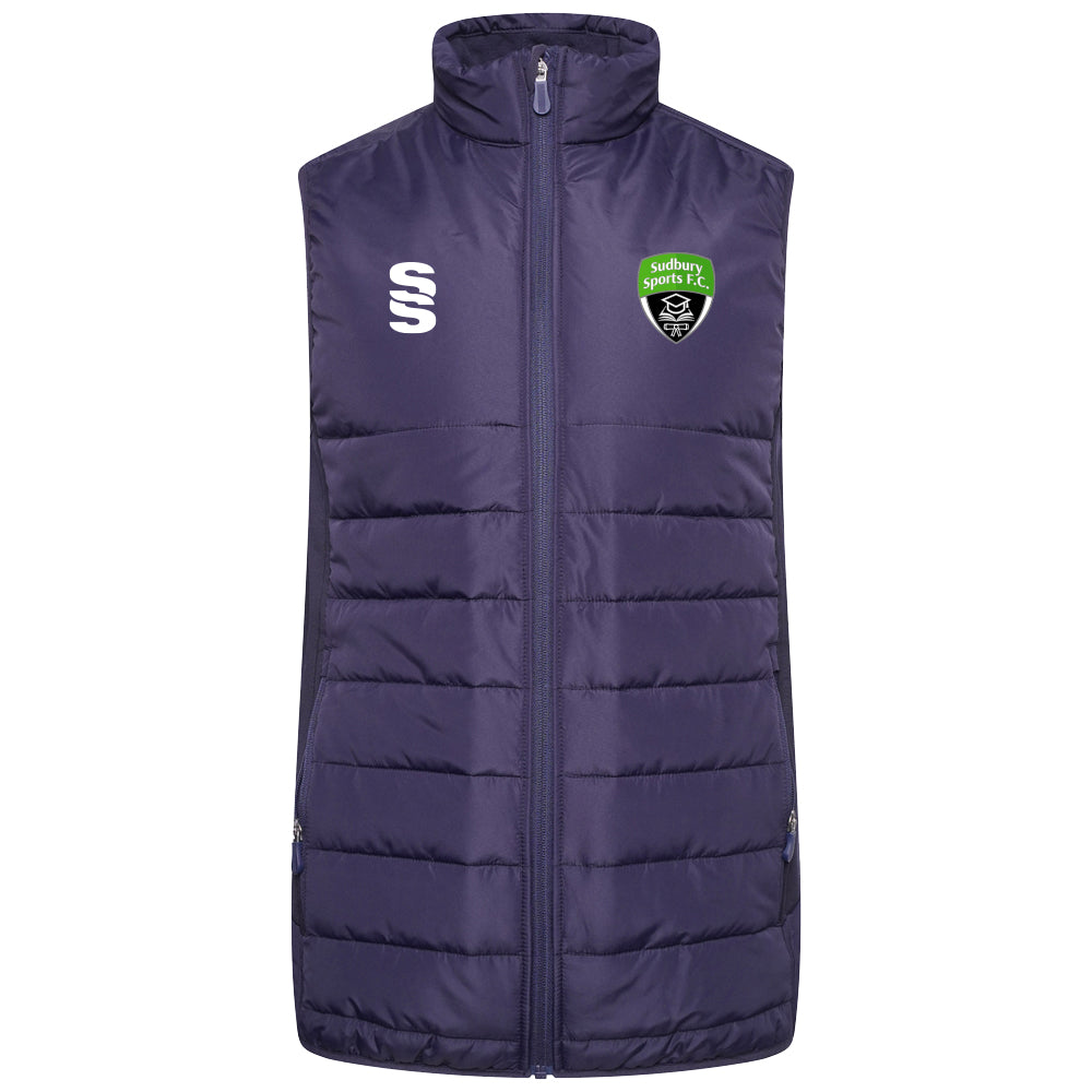 Sudbury Sports - Players Active Padded Gilet - Unisex Fit - Adults