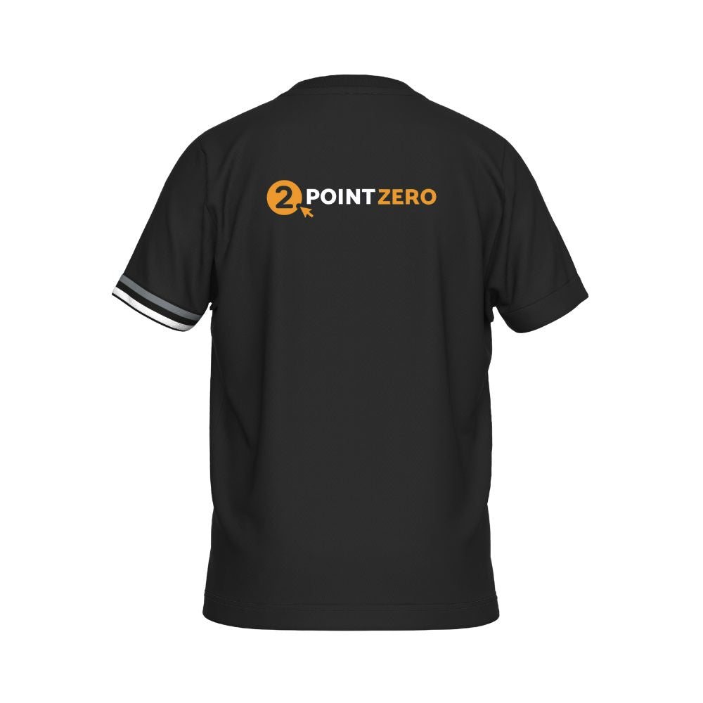 Stour Wanderers - Players Training T-Shirt Errea Evan - Black/Anthracite - Youths