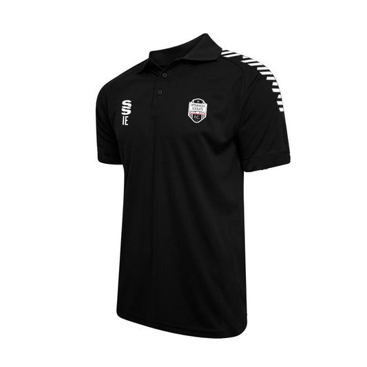 Ipswich Exiles FC - Coaches Dual Polo Shirt - Unisex Fit - Black - Adults