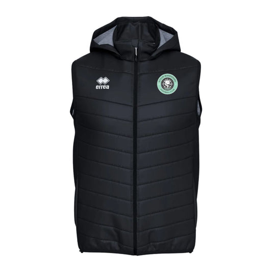 Stour Wanderers - Coaches Gilet Errea Scozia - Black - Adults