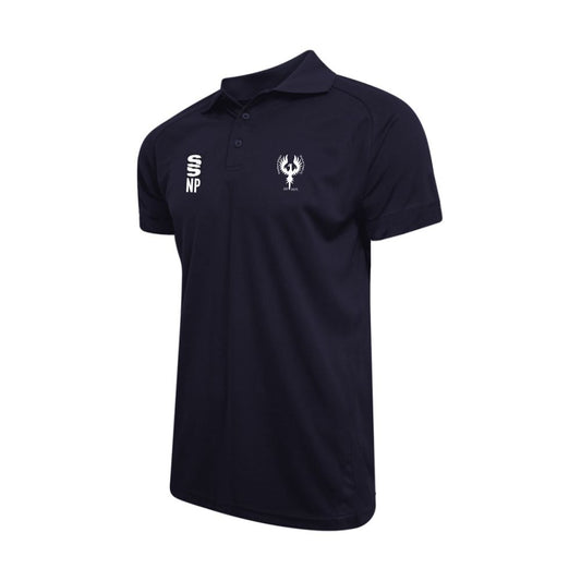Needham Market Phoenix FC - Coaches Dual Polo Shirt - Female Fit - Navy - Adults