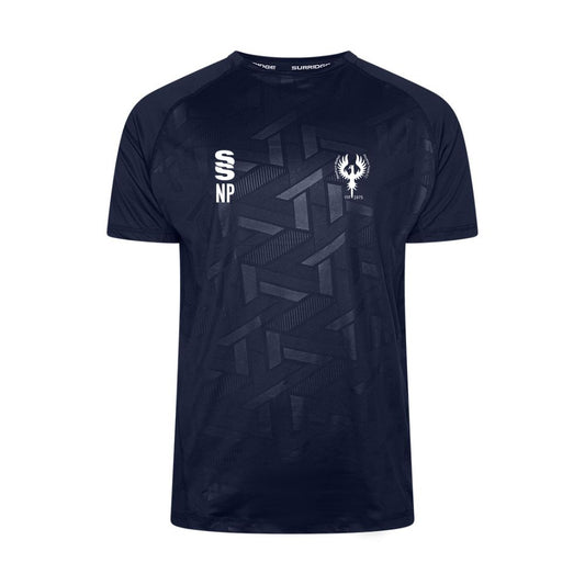 Needham Market Phoenix FC - Coaches Impact Training T-Shirt - Unisex Fit - Navy - Adults