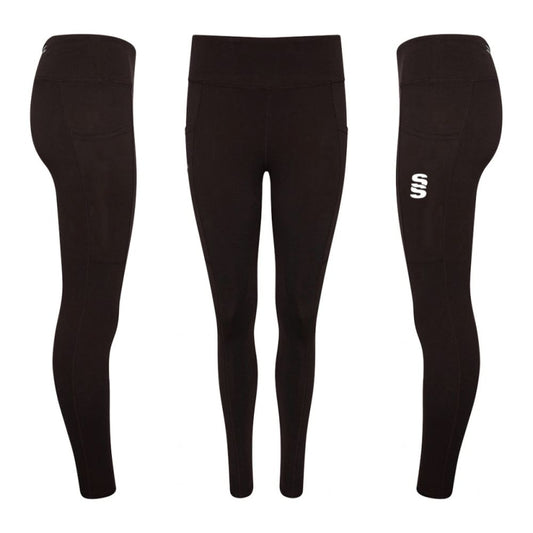 Ipswich Exiles FC - Coaches Performance Leggings - Female Fit - Black - Adults