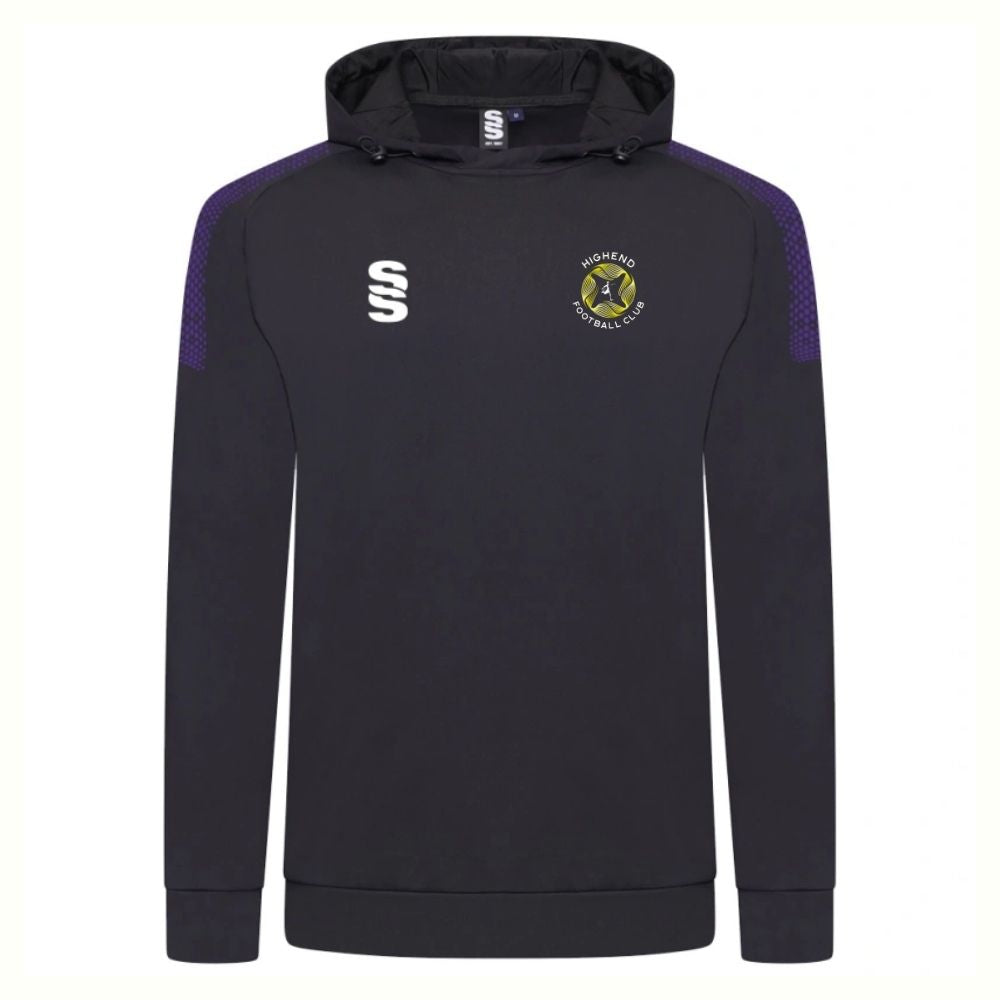 Highend FC - Senior Players Active Hoody - Unisex Fit - Black - Adults