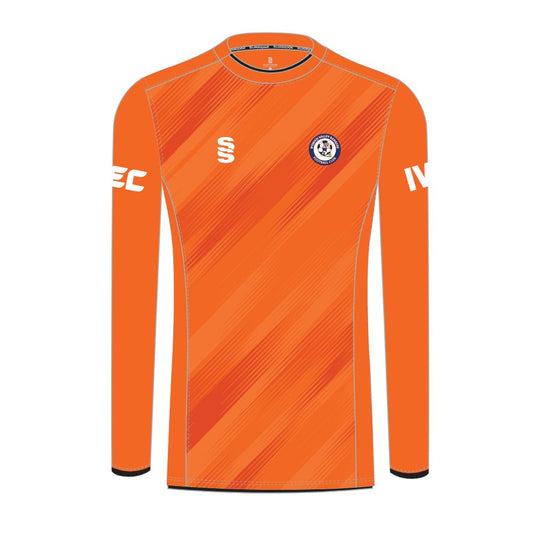 Ipswich Valley Rangers FC - Players GK Home Playing Shirt - Unisex Fit - Orange - Adults