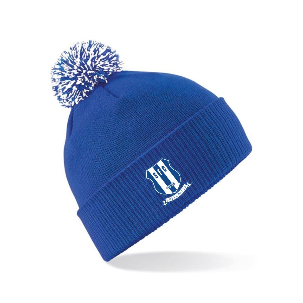 Sheerwater FC - Snowstar Bobble Hat - One Size