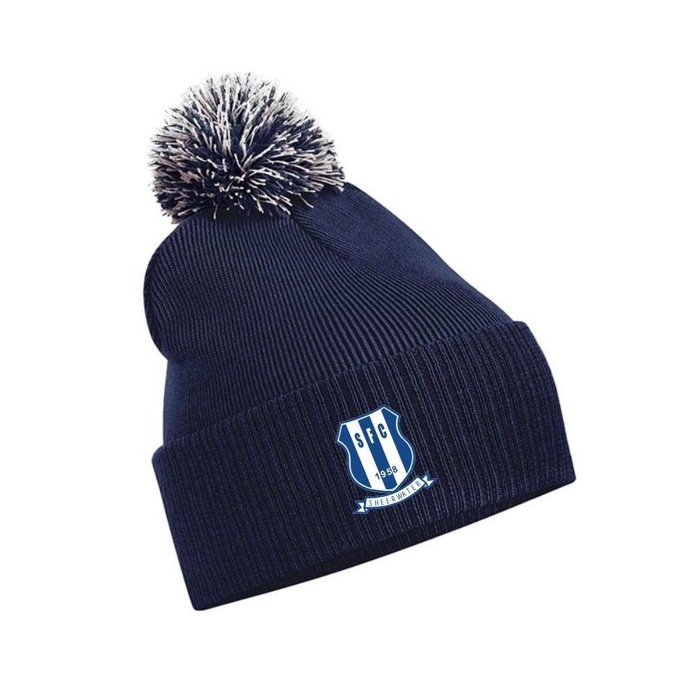 Sheerwater FC - Snowstar Bobble Hat - One Size