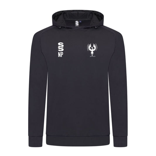 Needham Market Phoenix FC - Players Active Hoody - Unisex Fit - Black - Adults