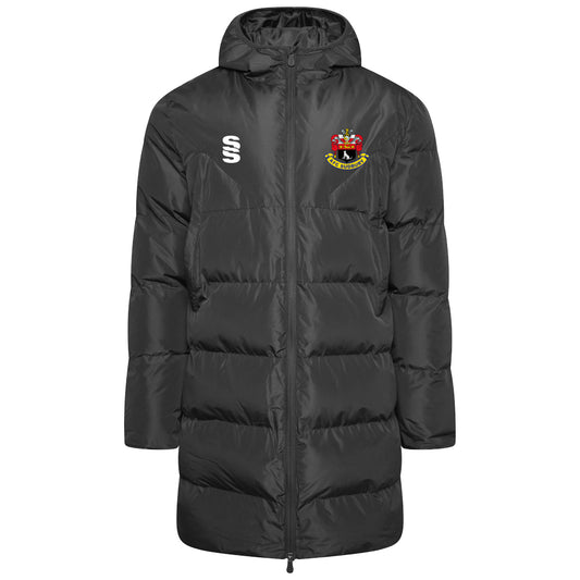 AFC Sudbury - Coaches Active Long Padded Jacket - Unisex Fit - Adults