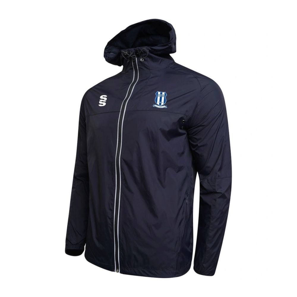 Sheerwater FC - Players Dual Rain Jacket - Unisex Fit - Navy - Adults