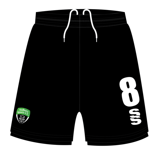 Sudbury Sports - Players Away Shorts - Unisex Fit - Adults