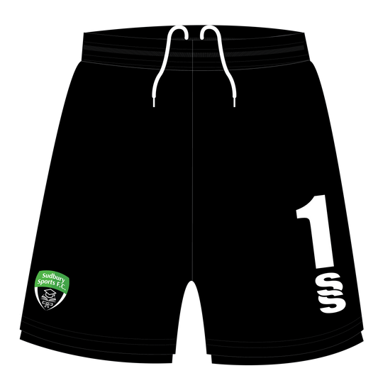 Sudbury Sports - Players GK Home Shorts - Unisex Fit - Adults