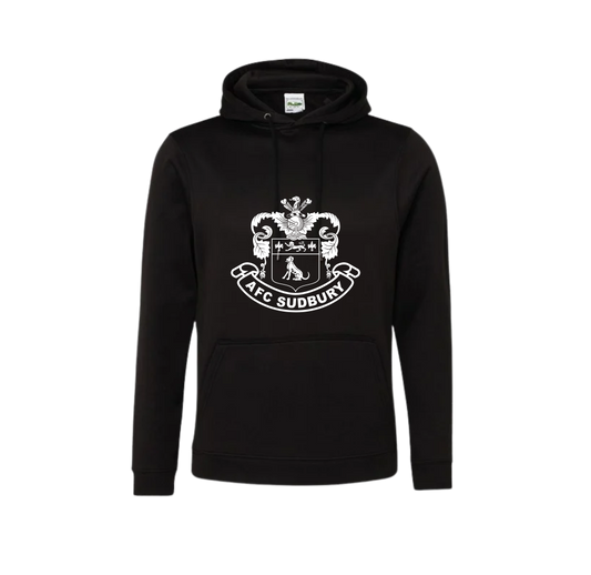 AFC Sudbury - Black Sports Hoodie - Unisex Fit - Adults