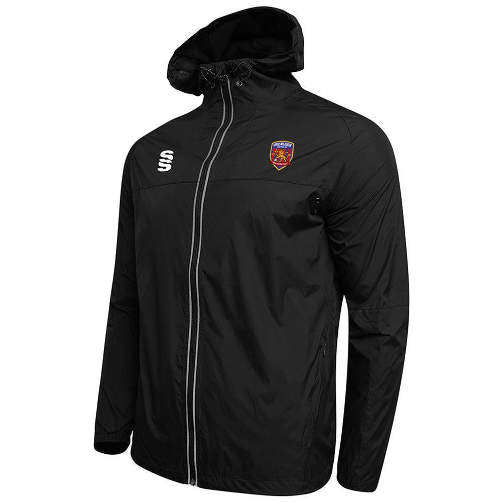 Kingsmeadow FC - Coaches Dual Rain Jacket - Unisex Fit - Black - Adults