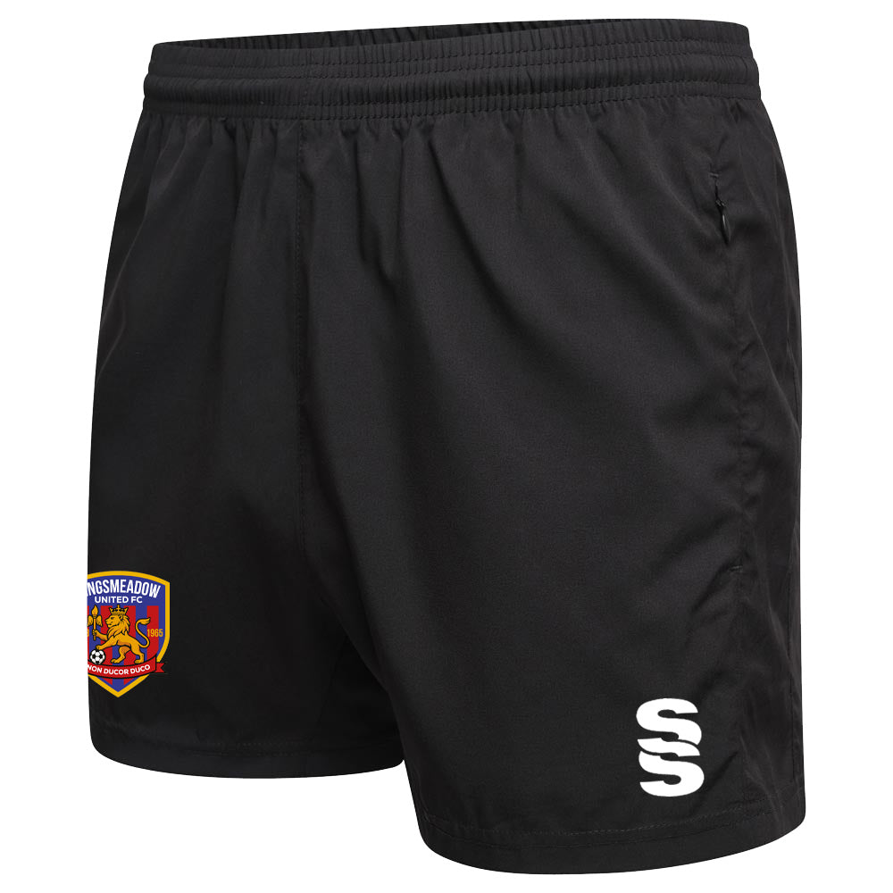 Kingsmeadow FC - Coaches Performance Gym Short - Unisex Fit - Black - Adults