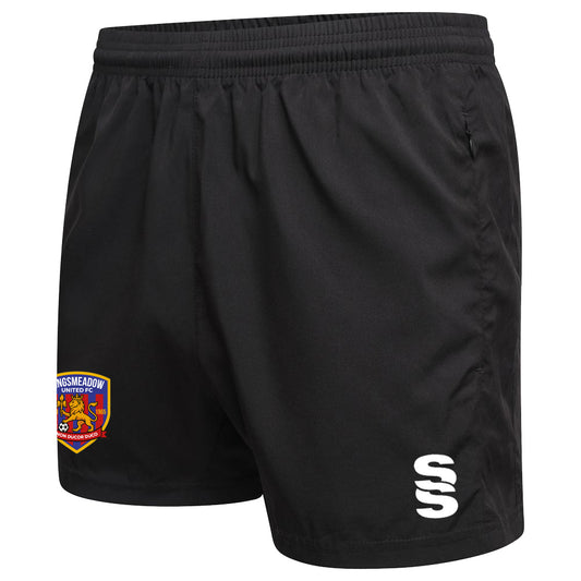 Kingsmeadow FC - Coaches Performance Gym Short - Unisex Fit - Black - Adults