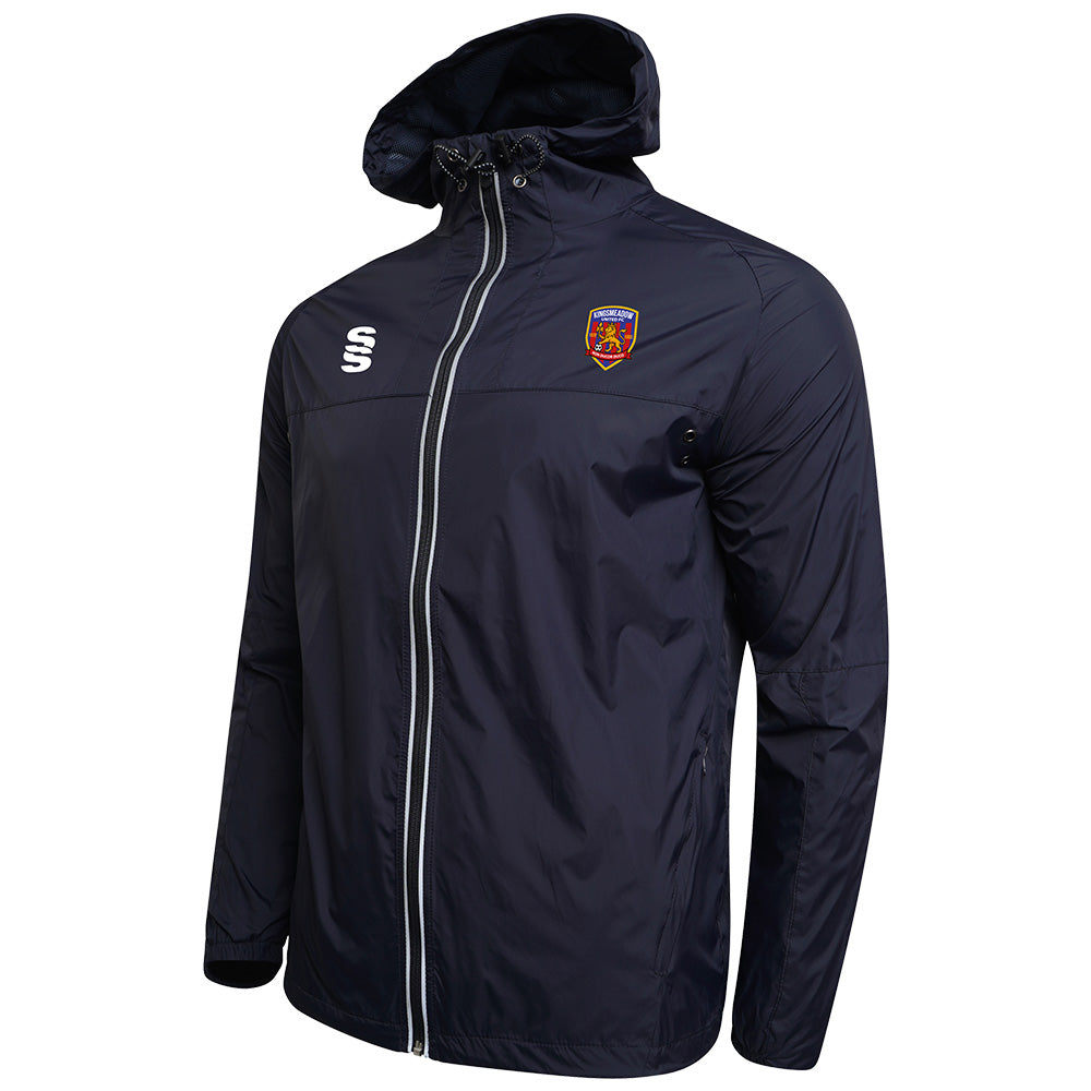 Kingsmeadow FC - Players Dual Rain Jacket - Unisex Fit - Navy - Adults