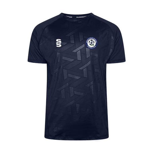 Ipswich Valley Rangers FC - Coaches Impact Training T-Shirt - Unisex Fit - Navy - Adults
