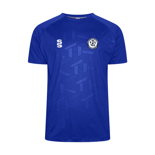 Ipswich Valley Rangers FC - Players Impact Training T-Shirt - Unisex Fit - Royal - Adults