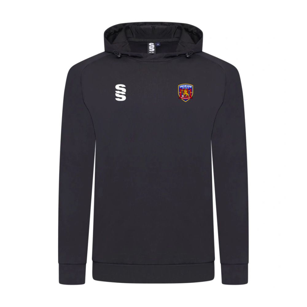 Kingsmeadow FC - Coaches Active Hoody - Unisex Fit - Black - Adults