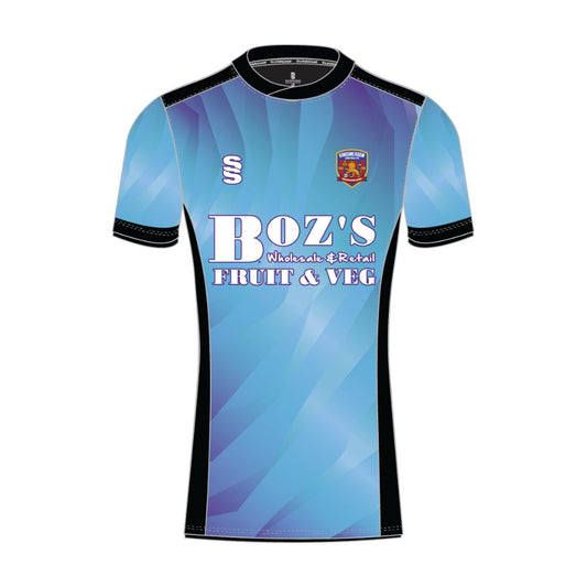 Kingsmeadow FC - Players Away Playing Shirt - Female Fit - Teal/Black - Adults