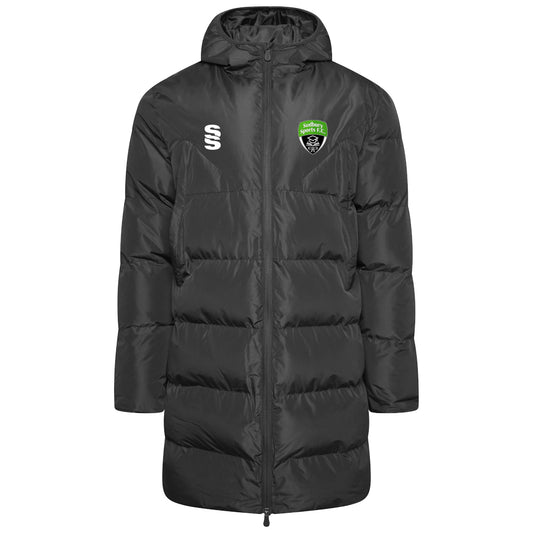 Sudbury Sports - Coaches Active Long Padded Jacket - Unisex Fit - Adults