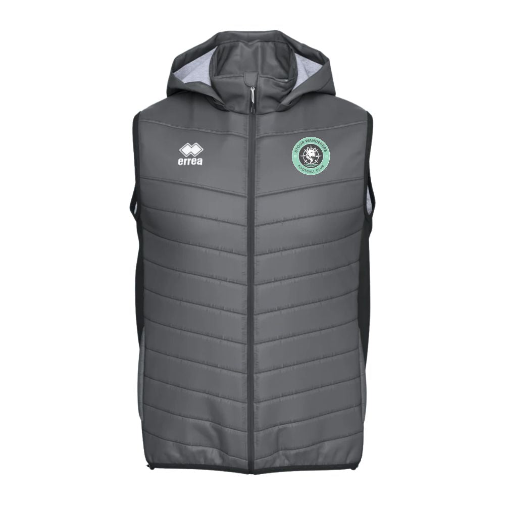 Stour Wanderers - Coaches Gilet Errea Scozia - Anthracite - Adults