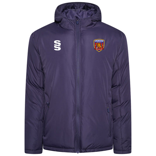 Kingsmeadow FC - Players Active Padded Jacket - Unisex Fit - Navy - Adults